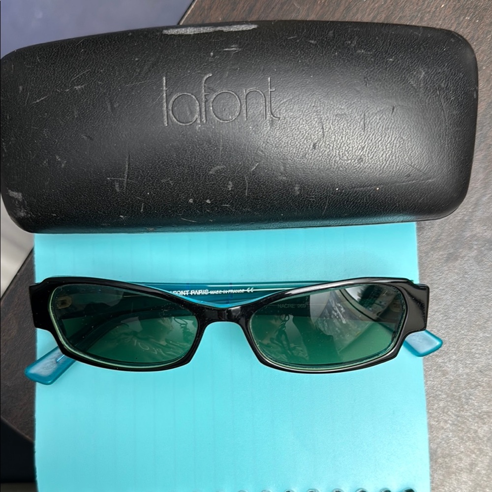 Lafont Black and Green Sunglasses/frames only/ best offer